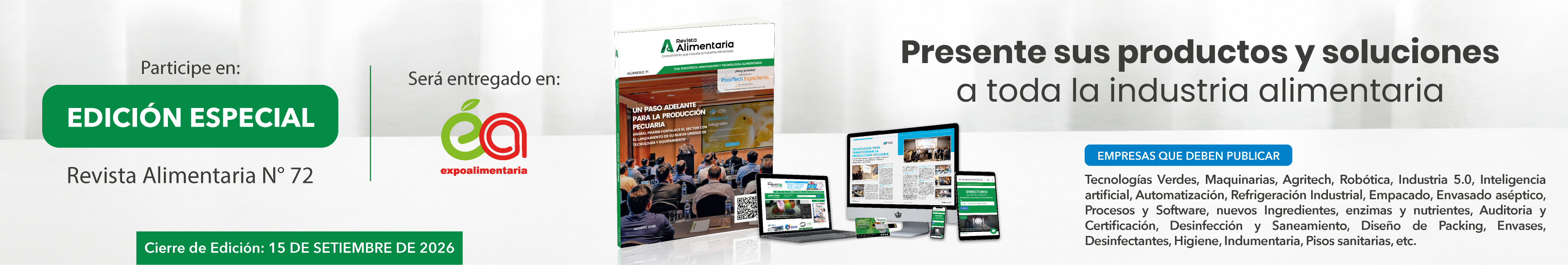 REVISTA INDUSTRIA ALIMENTARIA N°72